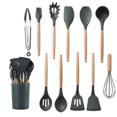 Image of Kit de Utensílios em Silicone