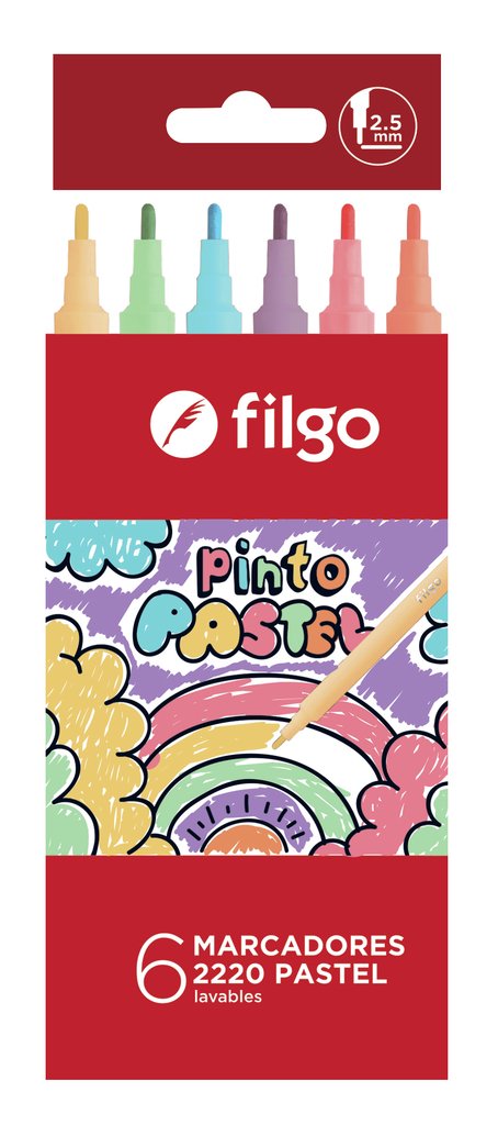 MARCADORES FILGO PASTEL