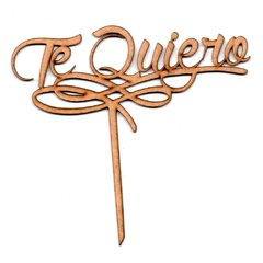 TOPPER TE QUIERO - 1303