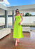 Vestido Feminino Midi Liso