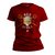 Camiseta Red Devils Caphead Futebol Clube Coleção Big Six F4F Unisex Manga Curta 100% Algodão