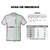 Camiseta ProFootball Yards Caphead Unissex Manga Curta 100% Algodão