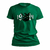 Camiseta Porco 1914 Alviverde Imponente Caphead Unisex Manga Curta 100% Algodão