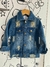 Campera de jeans con roturas