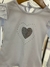 Remera algodón heart - comprar online