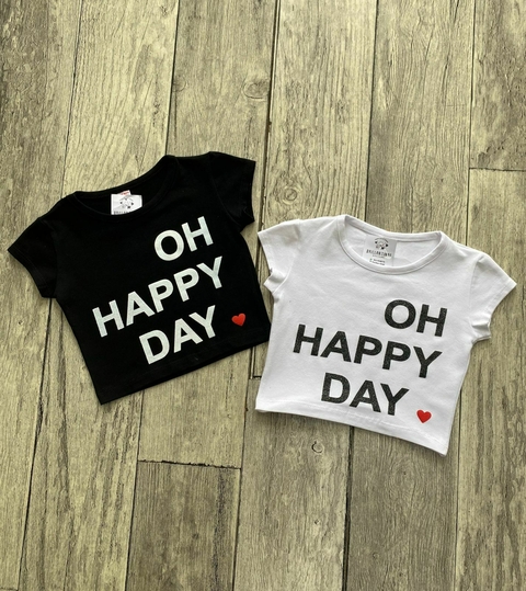 Remera algodón Oh Happy Day