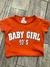 Remera corta algodón Baby Girl 90´ - comprar online