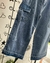 Jeans wide cargo con tiras - comprar online