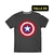 Remera Capitan America Marvel Escudo Capitan America Talle XS (Talle 16)