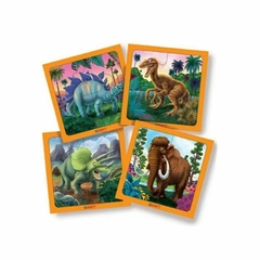 PUZZLE DINOSAURIOS 4 PIEZAS DURAVIT - comprar online