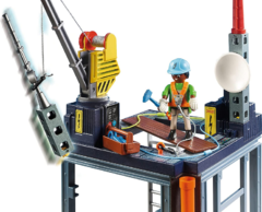 PLAYMOBIL STARTER PACK - CONSTRUCCIÓN CON GRÚA 70816 - comprar online