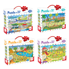 PUZZLE + SUPER LUPA 50 PZ