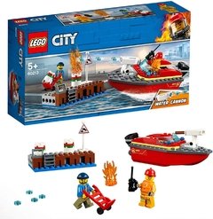 LEGO CITY DOCK SIDE FIRE - comprar online