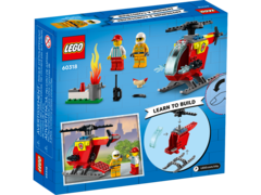 LEGO CITY HELICOPTERO BOMBERO ART 60318 - comprar online