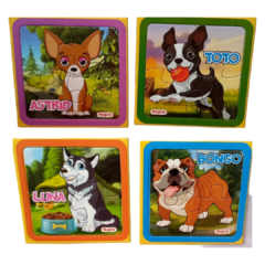 PUZZLES X 4 - 4 PIEZAS - NUPRO - tienda online