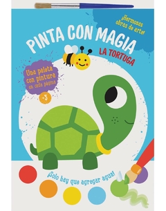 LIBRO PINTA CON MAGIA! CON PALETA DE PINTURA - tienda online