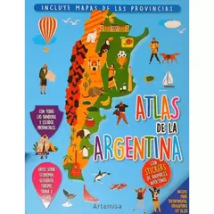 ATLAS CON STICKERS (ANIMALES Y ARGENTINA) - comprar online