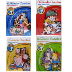 ARMANDO CUENTOS LIBRO INTERACTIVO CON STICKERS!