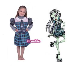 DISFRAZ MONSTER HIGH "FRANKIE" T.1 OFERTA - comprar online