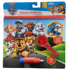 PAW PATROL AGUA WOW XL ! PARA JUGAR Y COLOREAR CON AGUA