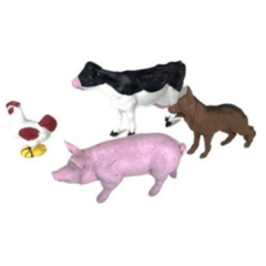 ANIMALES DE GRANJA x4 - tienda online