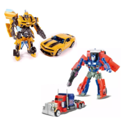 ROBOT TRANSFORMABLE EN AUTO 18 CM - TR05