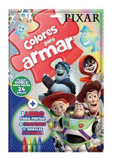 COLORES PARA ARMAR - DISNEY PIXAR