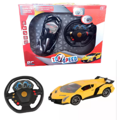 TOP SPEED AUTO A R/C 1:18 CONTROLADO POR VOLANTE