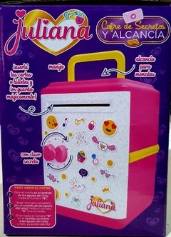 COFRE Y ALCANCIA DE SECRETOS JULIANA - Juguetería Aladino