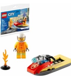 LEGO SOBRE CITY MOTO AGUA BOMBEROS 30368 - comprar online