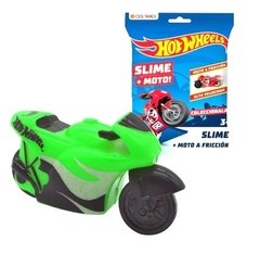 MOTO A FRICCION + SLIME HOT WHEELS - comprar online