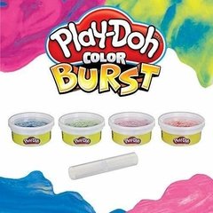 PLAY DOH - MASA COLOR BURST x4 - tienda online