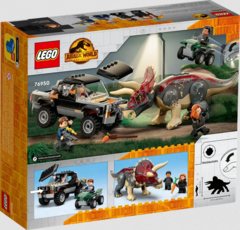 LEGO JURASSIC WORLD - EMBOSCADA EN FURGONETA DEL TRICERATOPS 76950 - comprar online