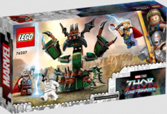 LEGO THOR LOVE & THUDER - ATAQUE SOBRE NUEVO ASGARD 76207 - comprar online