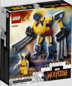 LEGO WOLVERINE - ARMADURA ROBOTICA WOLVERINE 76202 - tienda online