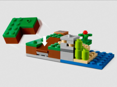 LEGO MINECRAFT - LA EMBOSCADA DE CREEPER 21177 - tienda online