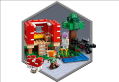 LEGO MINECRAFT - LA CASA CHAMPIGNON 21179 - tienda online