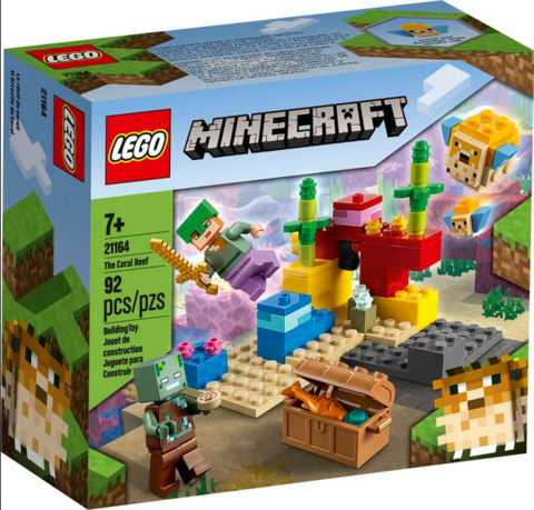 LEGO MINECRAFT - EL ARRECIFE DE CORAL 21164