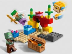 LEGO MINECRAFT - EL ARRECIFE DE CORAL 21164 - Juguetería Aladino