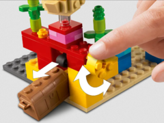 Imagen de LEGO MINECRAFT - EL ARRECIFE DE CORAL 21164