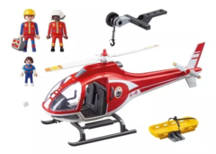 PLAYMOBIL ACTION HELICOPTERO DE RESCATE 9127 - comprar online