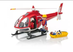PLAYMOBIL ACTION HELICOPTERO DE RESCATE 9127 - tienda online