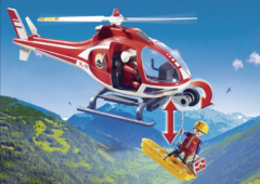 PLAYMOBIL ACTION HELICOPTERO DE RESCATE 9127 - Juguetería Aladino