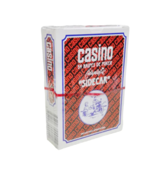 NAIPES POKER CASINO SIDECAR x54 - comprar online