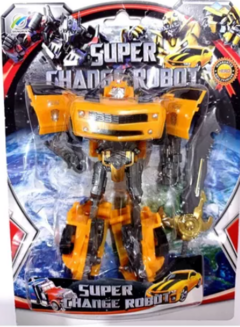 SUPER CHANGE ROBOT TRANSFORMABLE JEM - comprar online