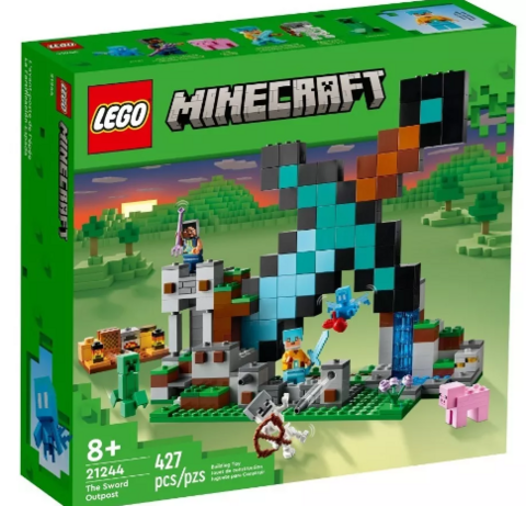 LEGO MINECRAFT LA FORTIFICACION ESPADA 21244