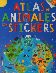 ATLAS CON STICKERS (ANIMALES Y ARGENTINA) - Juguetería Aladino