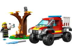 LEGO CITY CAMION DE RESCATE 4x4 DE BOMBEROS 60393 en internet