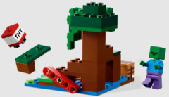 LEGO MINECRAFT LA AVENTURA EN EL PANTANO 21240 - tienda online