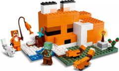 LEGO MINECRAFT EL REFUGIO DEL ZORRO 21178 - comprar online